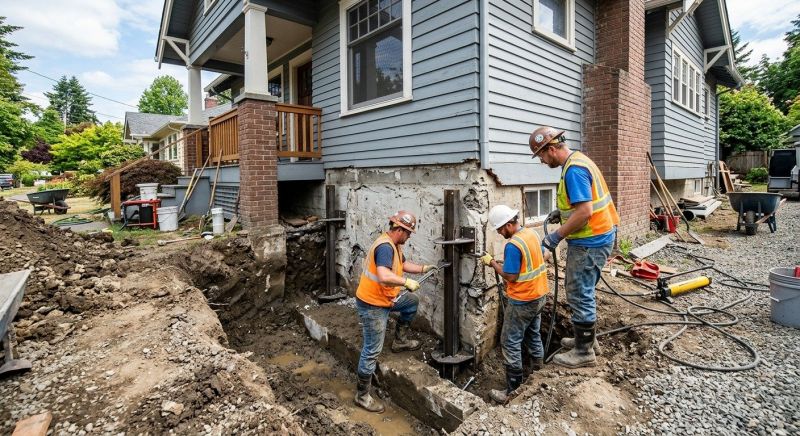 Structural Foundation Repair in Belle Vernon, PA