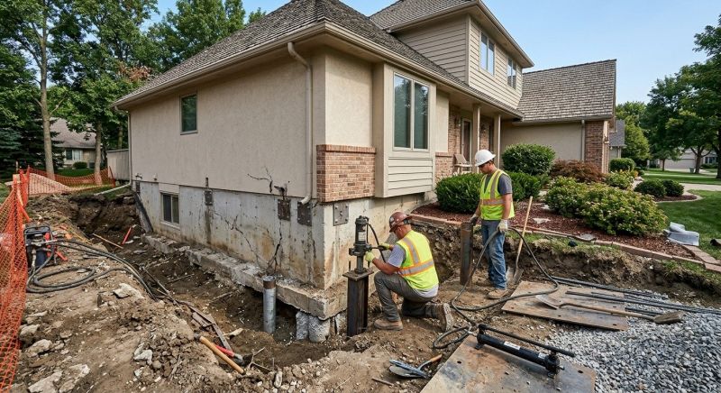 Structural Foundation Repair in Monroeville, PA