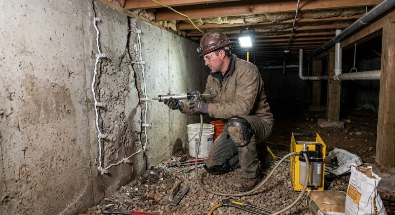 Structural Foundation Repair in Perryopolis, PA