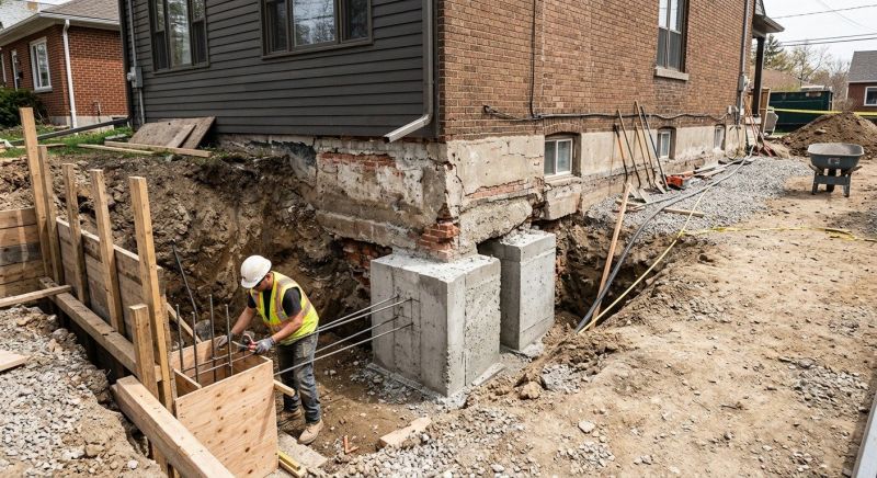 Structural Underpinning in Bethel Park, PA