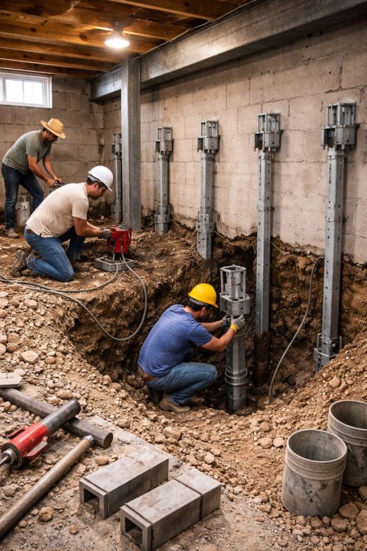 Structural Underpinning in Bethel Park, PA