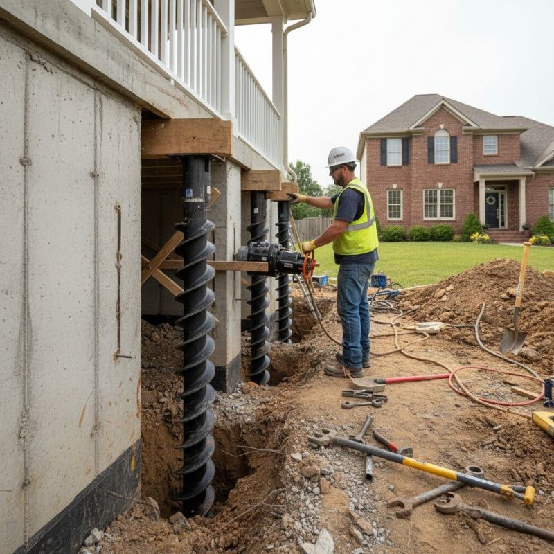 Underpinning Repair in Bethel Park, PA
